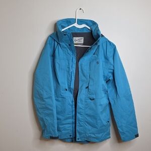 Duck Camp Men's Blue Charter Blue Size Medium Coat Jacket